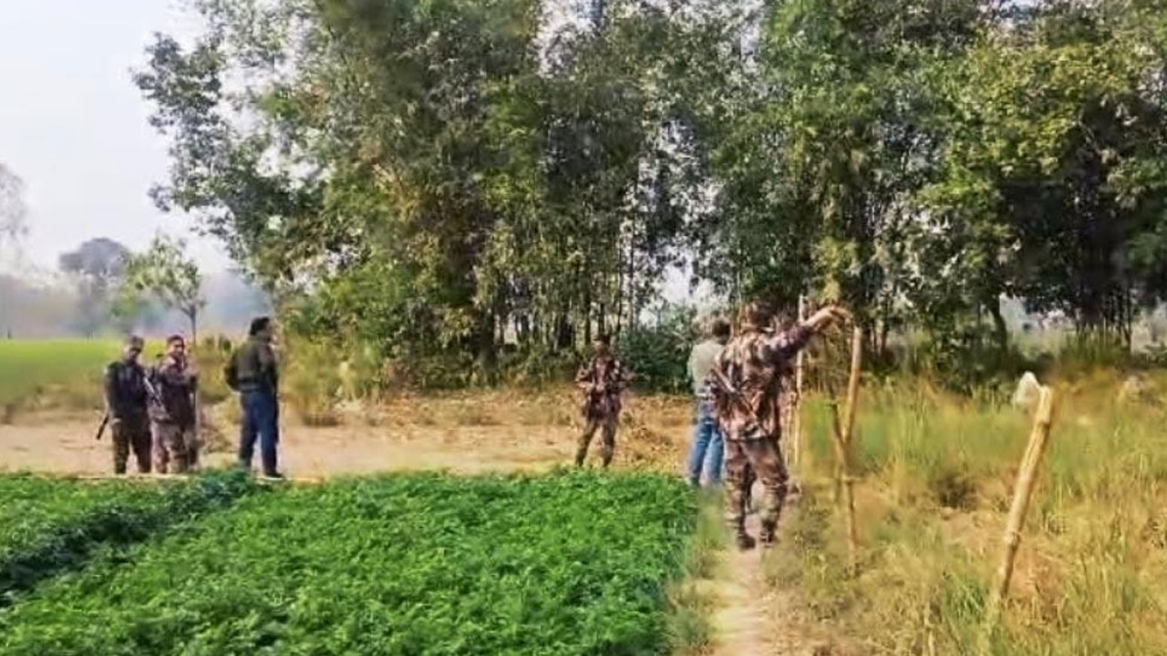 জয়পুরহাট সীমান্তে বেড়া দেয়ার চেষ্টায় বিএসএফ