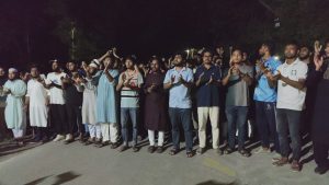 ইসলামী বিশ্ববিদ্যালয়ে বিক্ষোভ