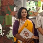 মুনিরা লিপির বিমূর্ত শিল্পকর্ম