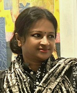 মুনিরা লিপির বিমূর্ত শিল্পকর্ম