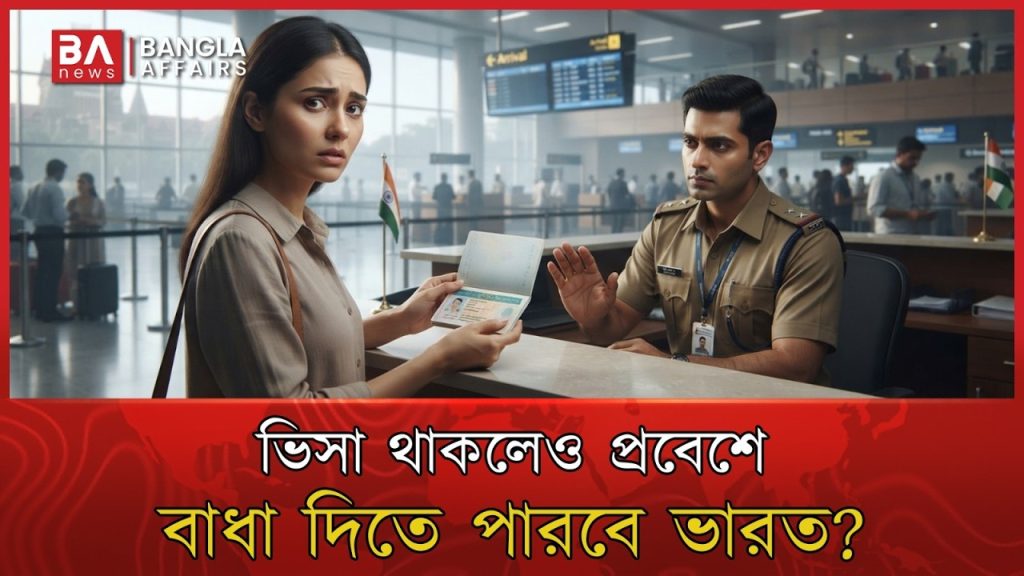 ভিসা আছে, তবুও ভারতে ঢুকতে পারবেন না বাংলাদেশীরা? | India Visa | BNP | Awamileague | Bangla Affairs